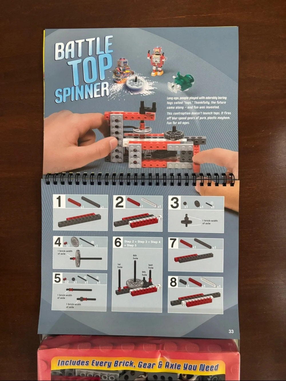 LEGO Crazy Action Contraptions from Klutz Building Kit Like New